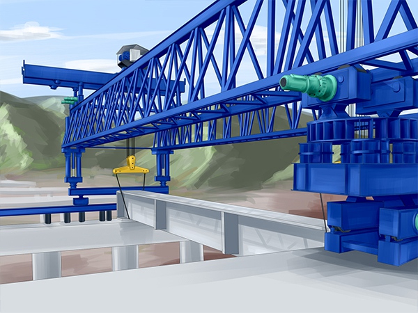 江西南昌架桥机出租公司架桥机的作用和应用