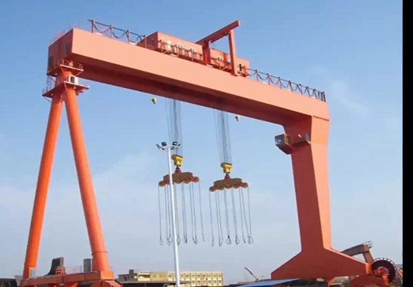 广东河源造船门机厂家多吊点同步起升在造船吊装中的意义 