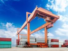 山东日照起重机厂家30吨RMG大车行走偏差 