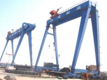 福建漳州龙门吊厂家双梁与单梁造船龙门吊区别 